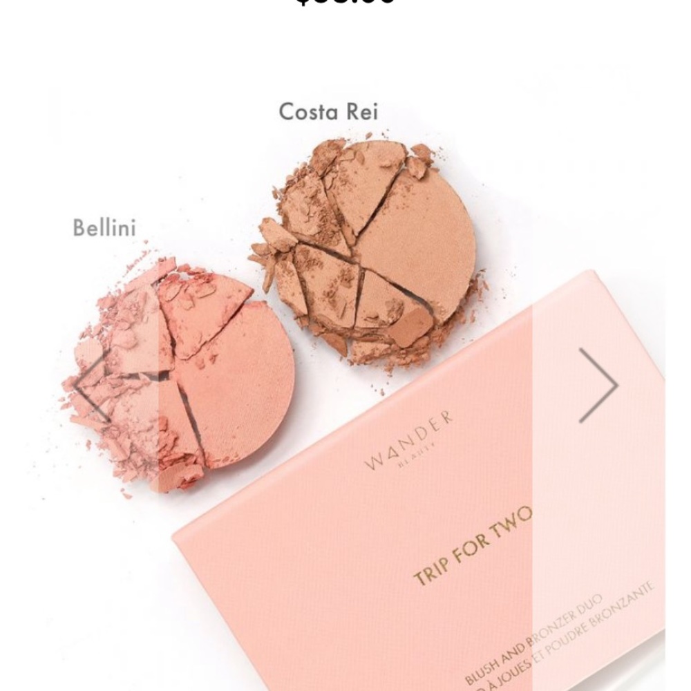 Trip for two blush and bronzer duo